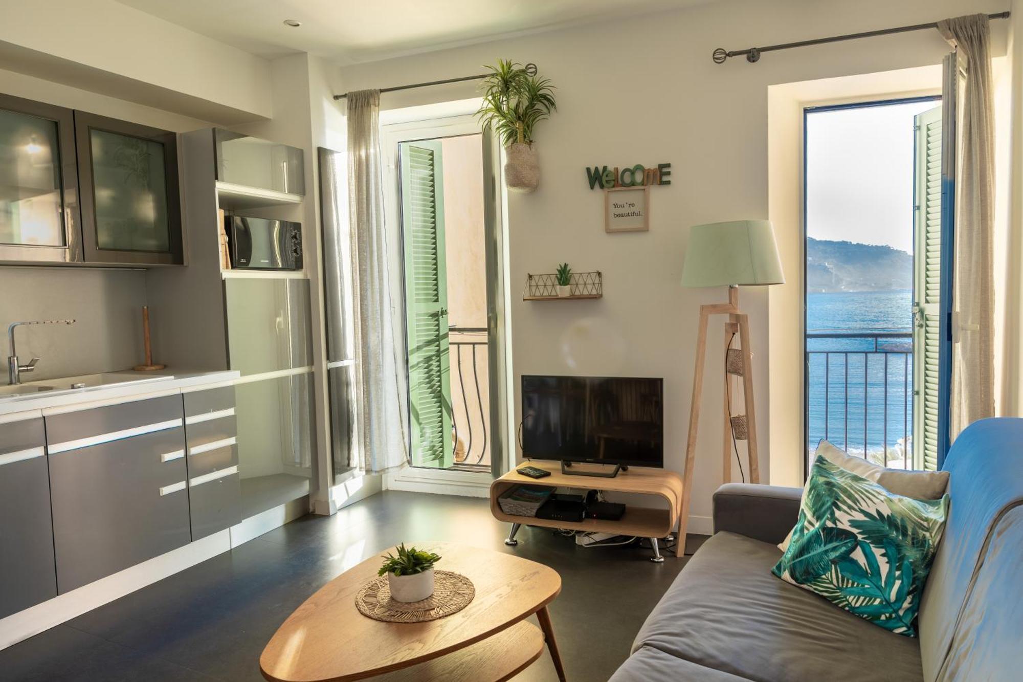 Les Sablettes Apartment Menton Exterior foto
